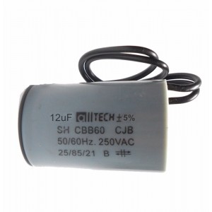 Capacitor 12uf 250vac 50/60 Hz