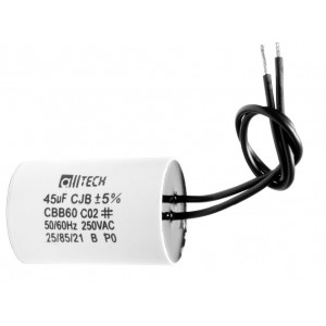 Capacitor Motor 45uf X 250vac 50/60hz