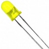 LED de 5mm Amarelo Difuso