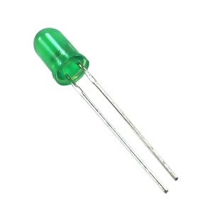 LED de 5mm Verde Difuso