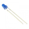 LED de 3mm Azul Difuso