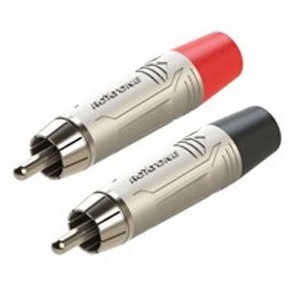 2 Conectores Roxtone Premium RCA