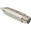 ADAPTADOR CANON XLR FÊMEA x RCA MACHO