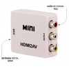 Mini Conversor HDMI para Vídeo Composto (RCA)