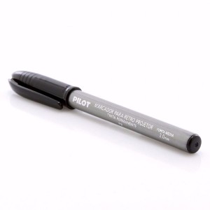 Caneta Marcador para Retroprojetor 2.0mm Pilot - Preta