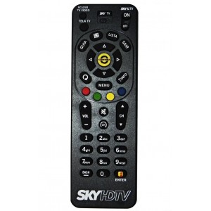 Controle Remoto Receptor Sky Hdtv