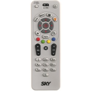 Controle remoto para decoders Sky